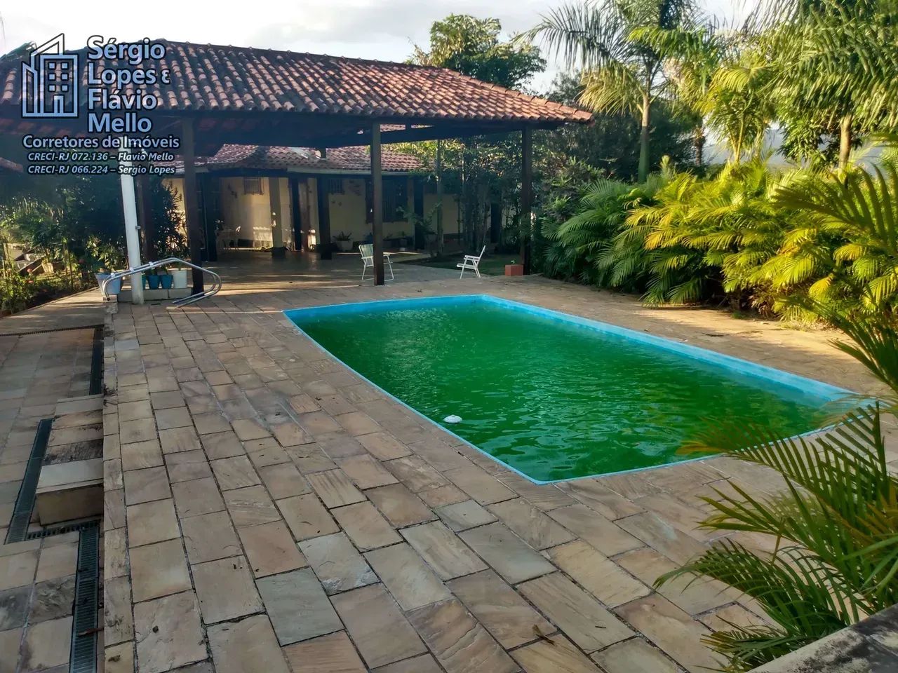 TANGUÁ -  Sítio 3750m² com 2 casas bairro DUQUES  Cidade Satélite Cod(19IV)