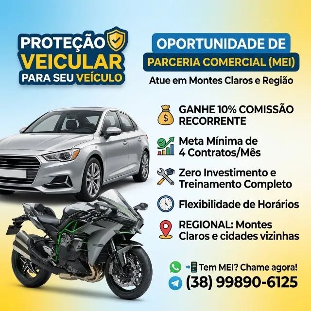 Consultor de Proteção Veicular com MEI