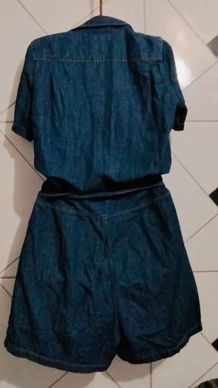 Macaquinho jeans Ralph Lauren, num 36 38 - Foto 2