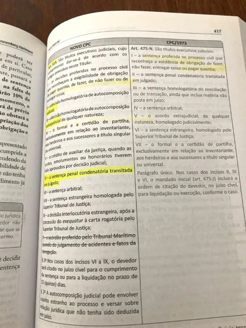Novo Código de Processo Civil comparado e anotado capa comum 2016 - Foto 4