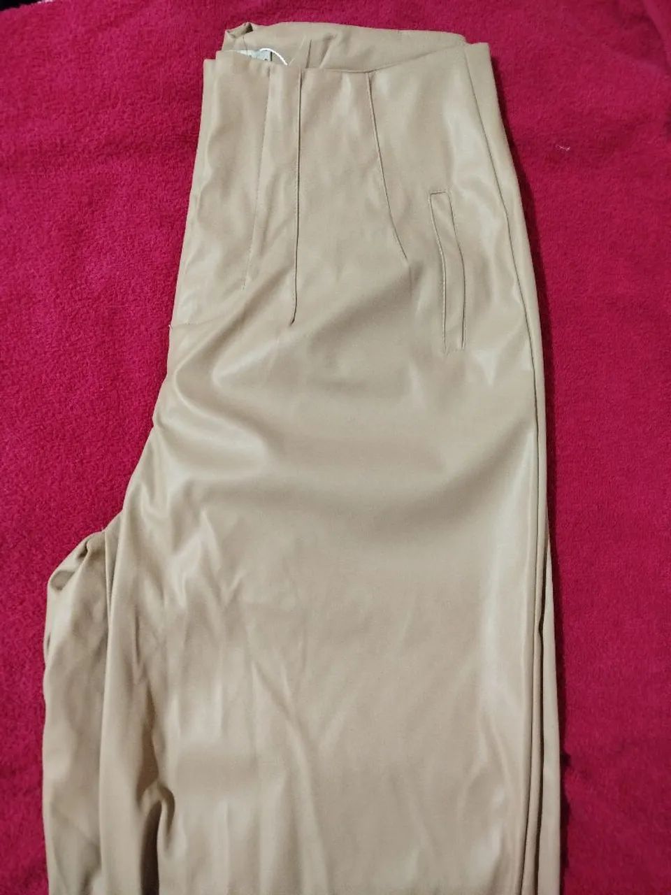 Calça couro sintético P - Foto 4