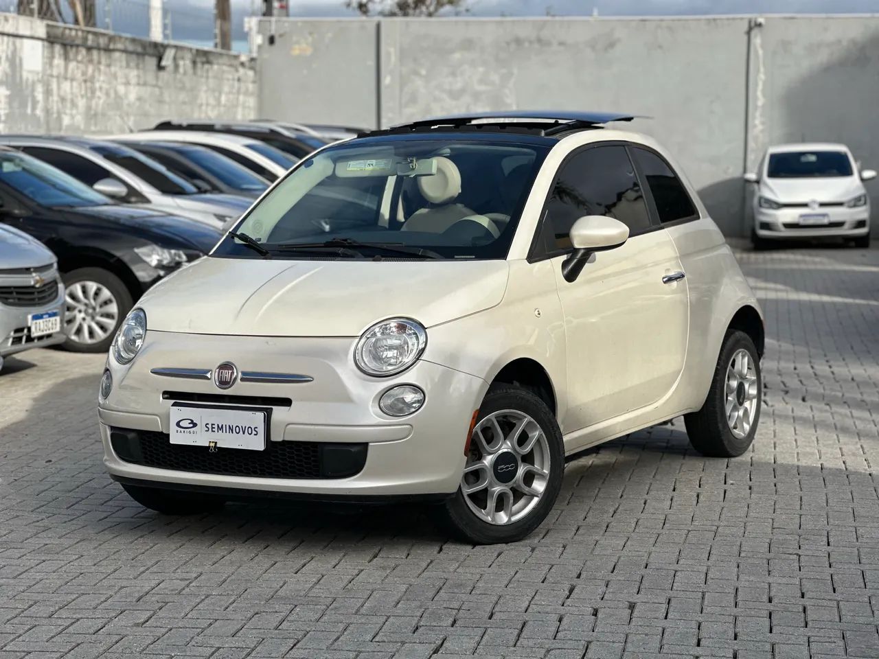 Fiat 500 Cult 1.4 Flex 8V EVO Dualogic 2012