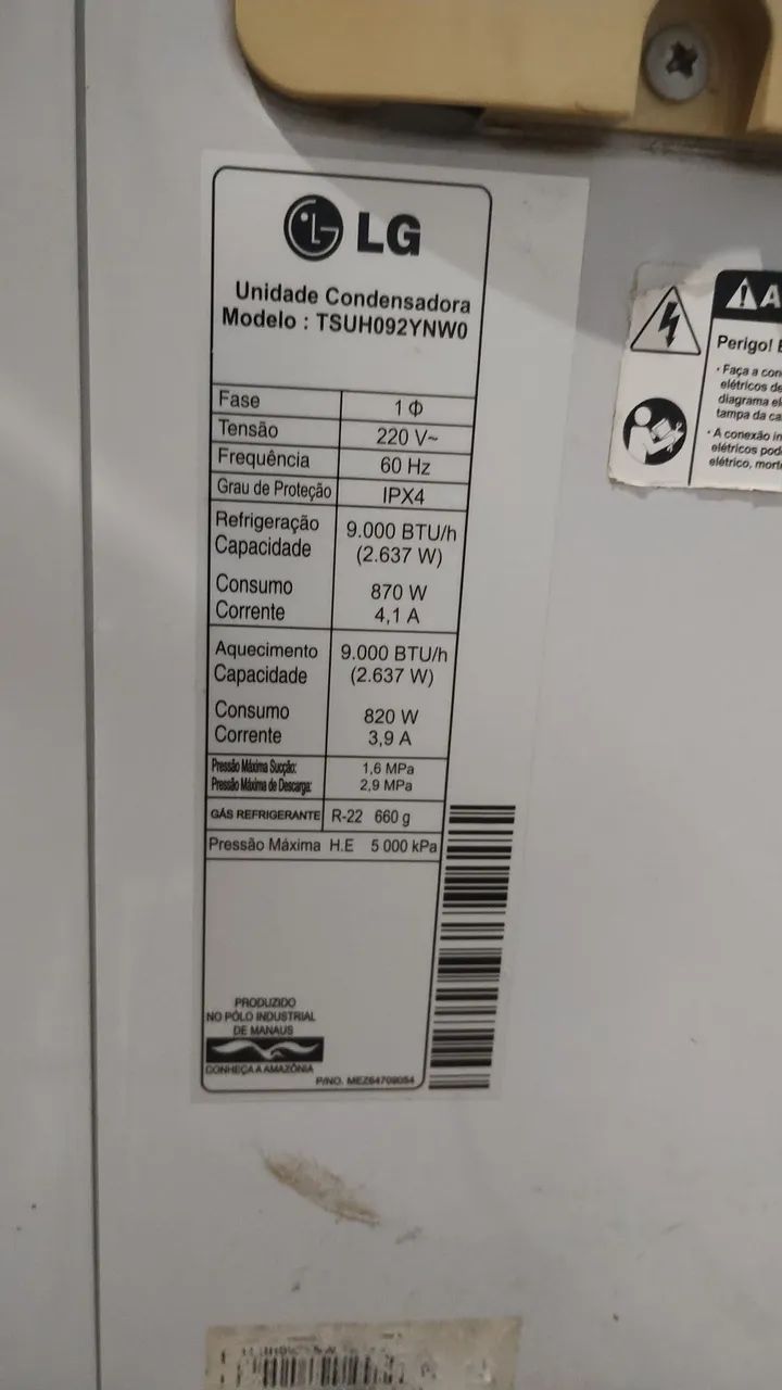 Ar condicionado semi novo  - Foto 4