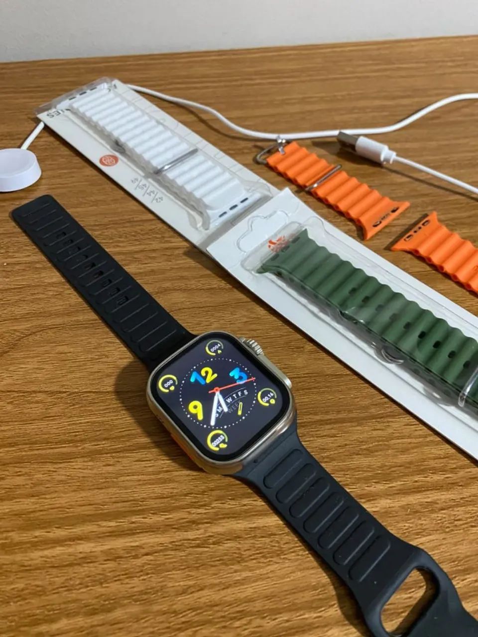 RELOGIO SMARTWATCH + 2 PULSEIRAS - Foto 2