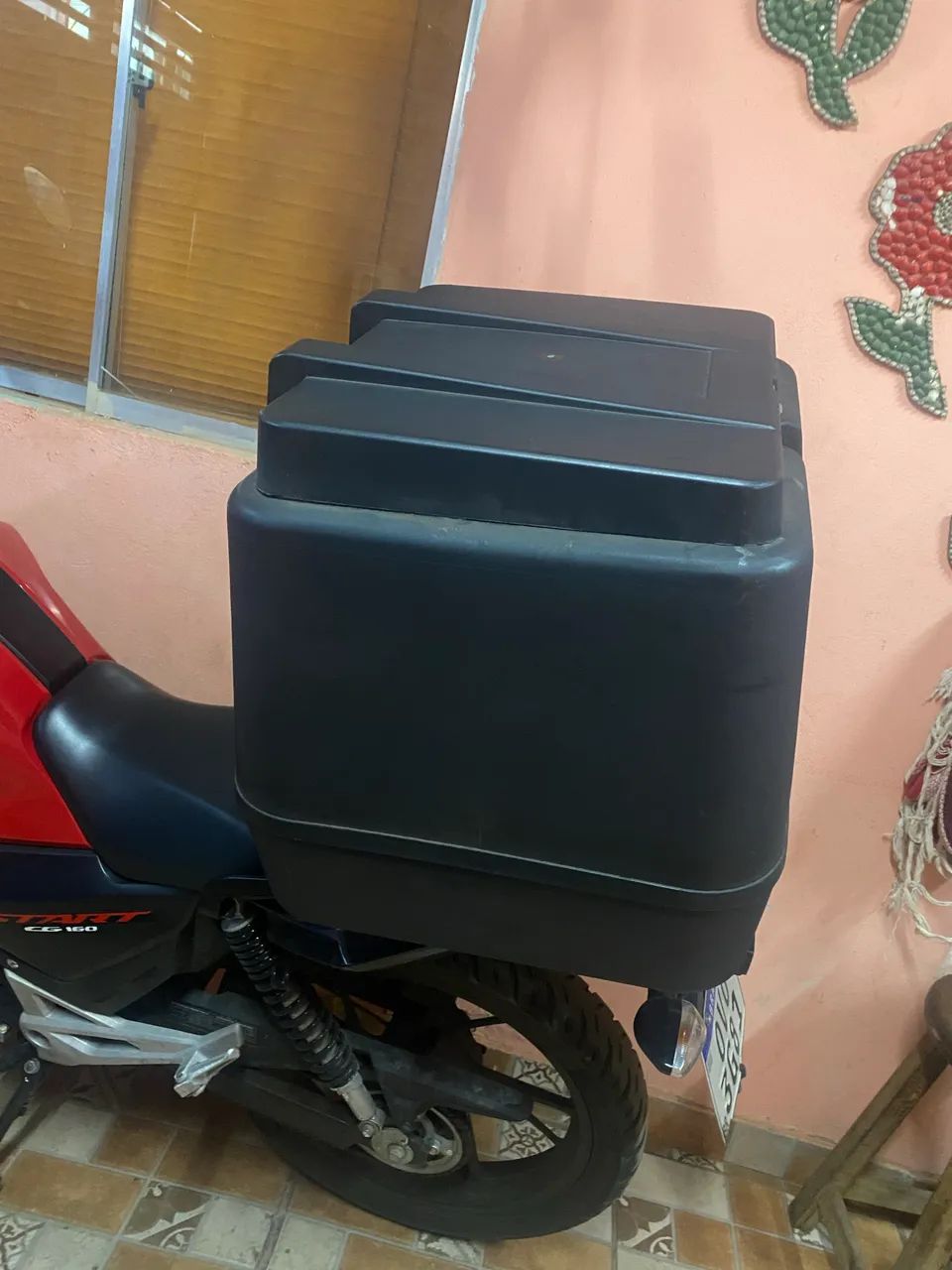 Baú 80L com suporte REBAIXADO completo  - Foto 2