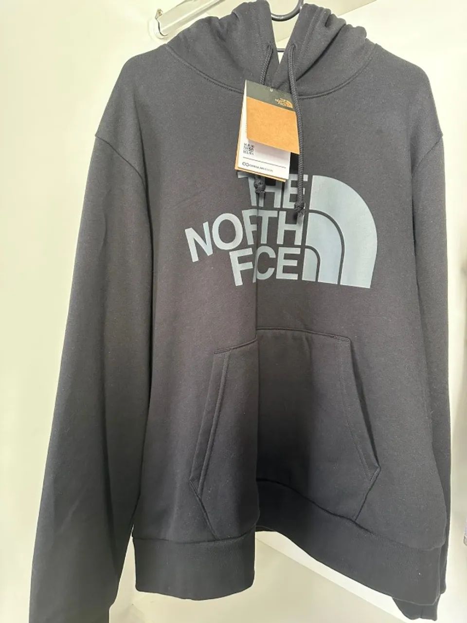 Moletom The North Face tamanho xl/médio 98% algodão com gorro novo c/ etiqueta - Foto 2