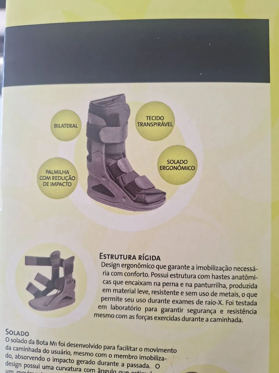 BOTA ORTOPÉDICA  M1 - Foto 2