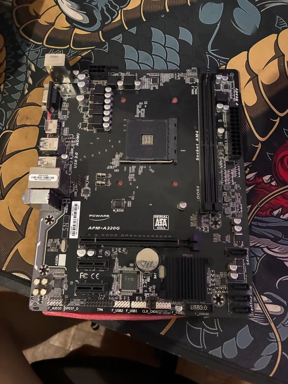 Placa-mãe A320 AM4 RYZEN - Foto 4
