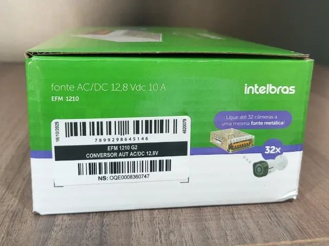Fonte  AC/DC 12,8vdc 10a Intelbras - Foto 3