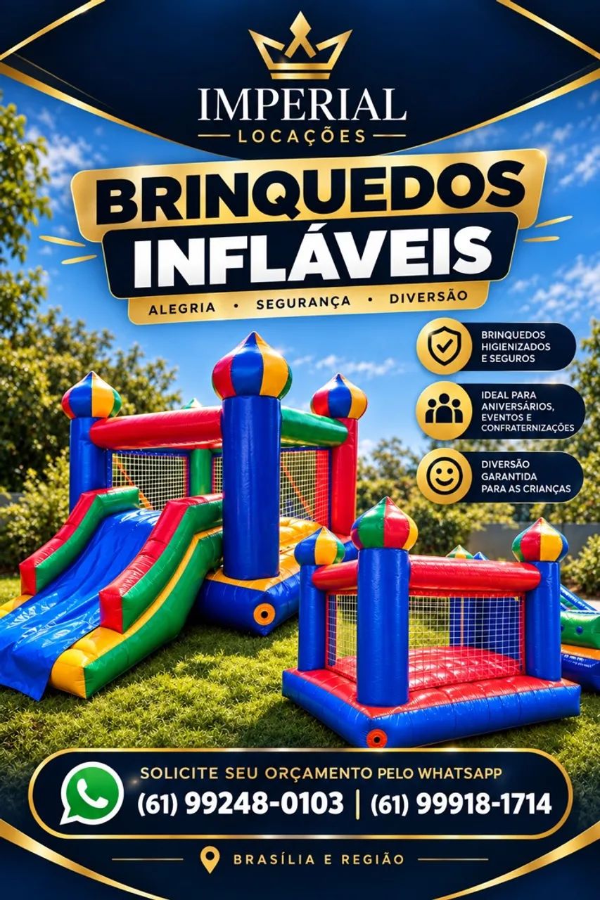 Aluguel Brinquedos Infláveis 
