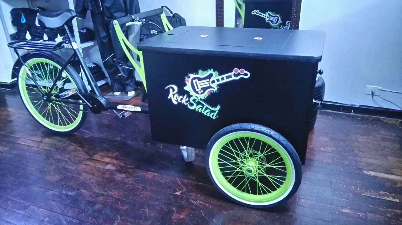 Food Bike com freezer e ombrelone. - Foto 2