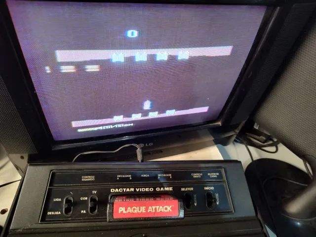 Plaque Attack - Cartucho Original Atari  - Foto 4