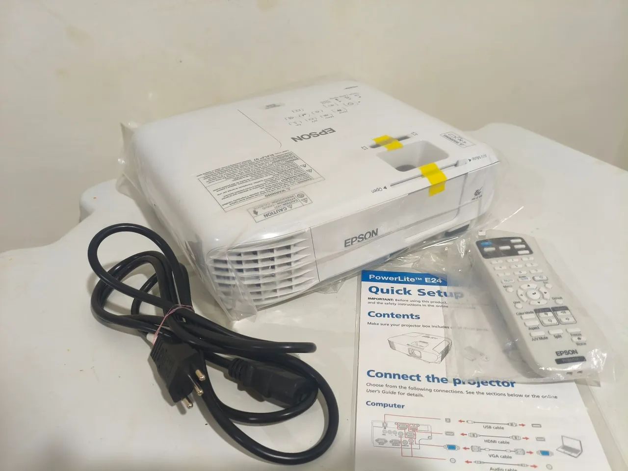 Projetor Epson novo com NF 