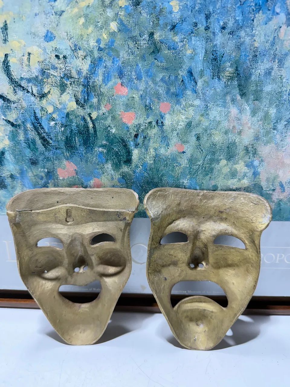 Máscaras antigas de bronze  - Foto 2