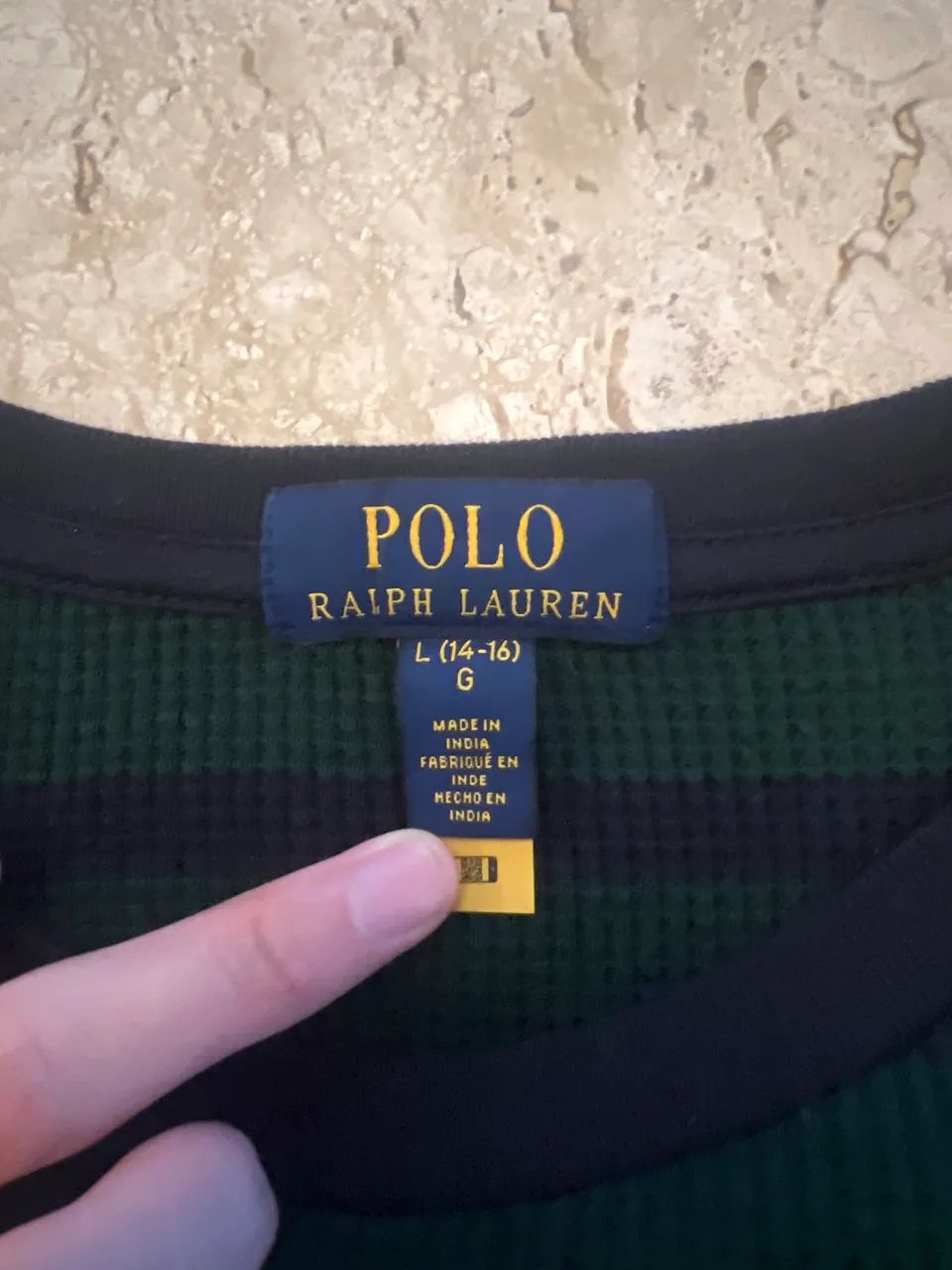 Suéter listrada Ralph Lauren size PP - Foto 3