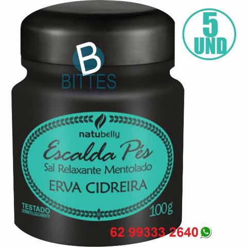 Sal Relaxante Pés Pernas Cansadas Mentolado spa Em Casa Bem Estar Alívio Dor Natubelly