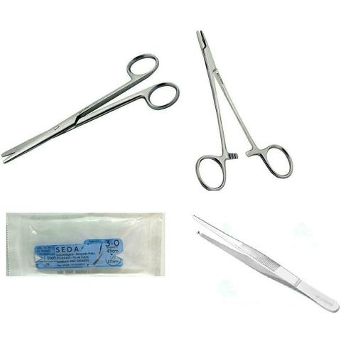 Kit profissional de sutura