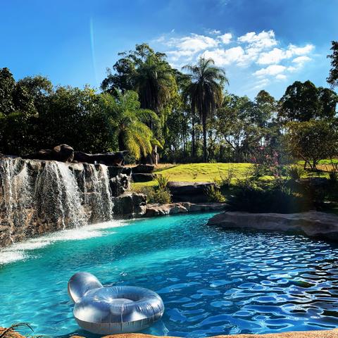 Sítio c/ Linda Piscina Cascata Esmeraldas Andiroba - Foto 20