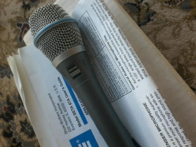 Microfone shure