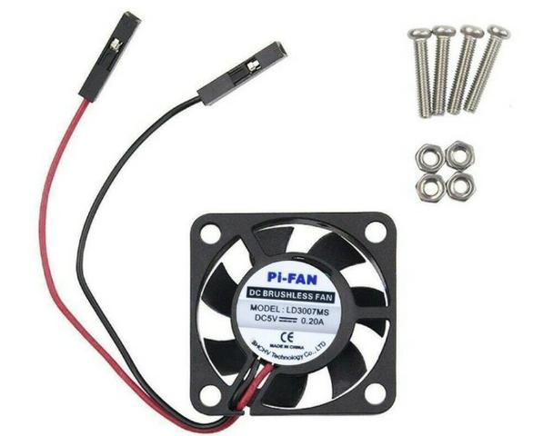 COD-CP345 Refrigeração Dc 30x30x7mmCpu Cooler Para Raspberry Pi 3 B + Pi 3 Pi 2 - Foto 3
