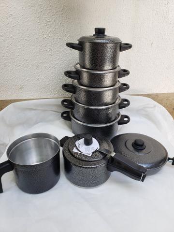Kit de panelas 8 peças