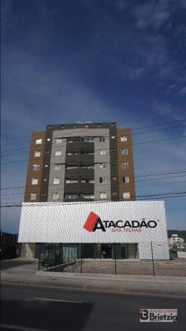 Apartamento com 2 dormitórios para alugar, 57 m² por R$ 1.100,00/mês - Bom Retiro - Joinvi