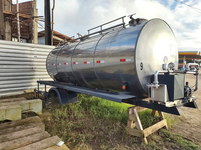 TANQUE INOX ISOTÉRMICO 9 MIL LITROS JARDINOX