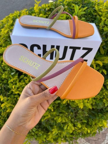 Kit chinelo sandália rasteirinha + bolsa schutz lançamento verão moda - R$  39.90, cor Preto #48750, compre agora | Shafa