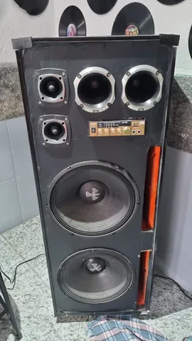 4 Mini Paredão Woofer Médio Magnum Lançamento Exclusivo 200w