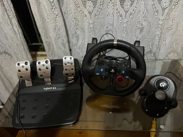 Volante Driving Force G29 PS3 PS4 - Logitech com o Melhor Preço é