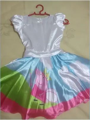 Vestido Festa Infantil Peppa Pig  - Foto 3