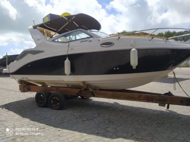 Barco Lancha Focker 265 ano  2014.Motor Mercury 250hp. ñ phantom triton fs real ventura nx
