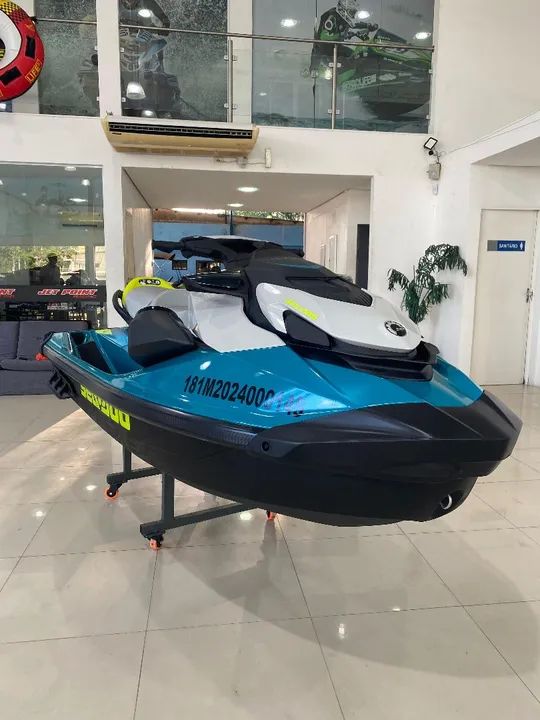 JET SKI SEA DOO GTi 170 SE 2024 COM SOM, Muito Novo, Parcelamos 36x - Foto 10