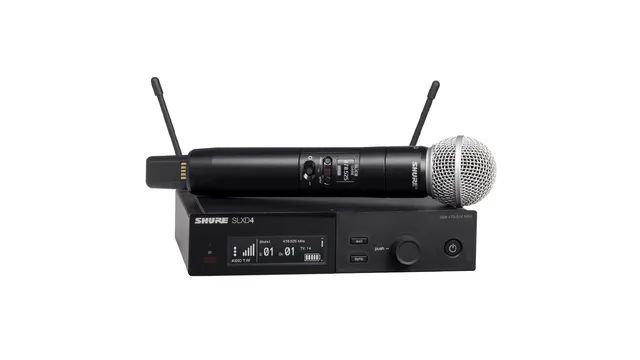 Microfone Sem Fio de Mão SLXD-24/SM58 G58 - Shure