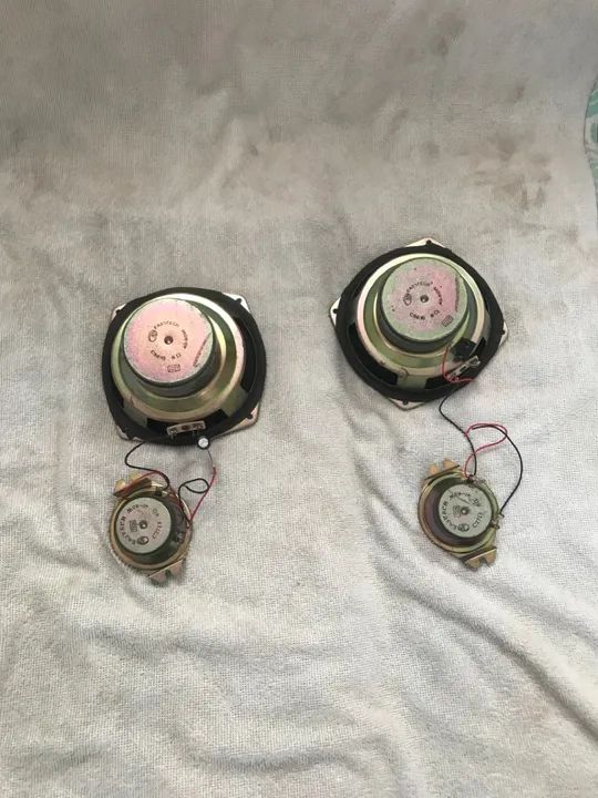 Alto falante de 10? com tuite de 4? pesados semí- novos feito ligação apenas para teste - Foto 2