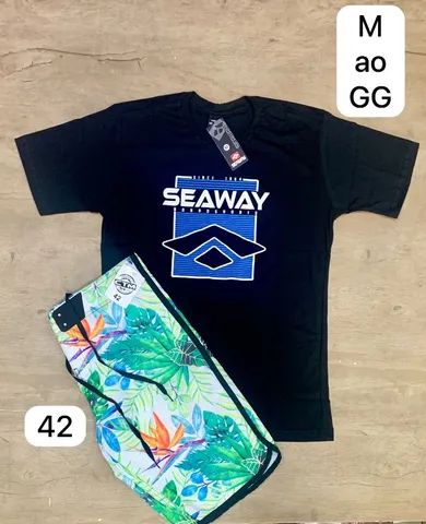 Conjunto Camisa  Bermuda Tactel - Foto 3