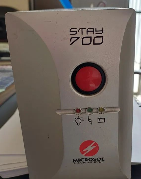 nobreak stay 700 Microsol, excelente oportunidade