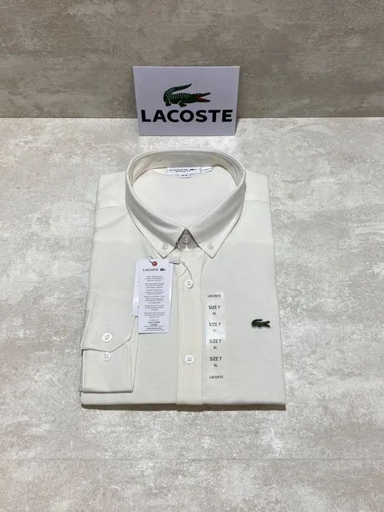 Camisa Social L@coste Mangas Longas Regular Fit - Foto 3