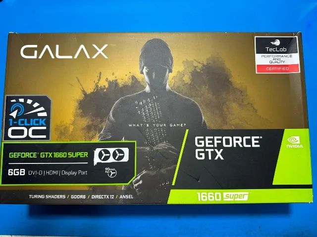 Placa de vídeo 1660 Super - Galax - Foto 4
