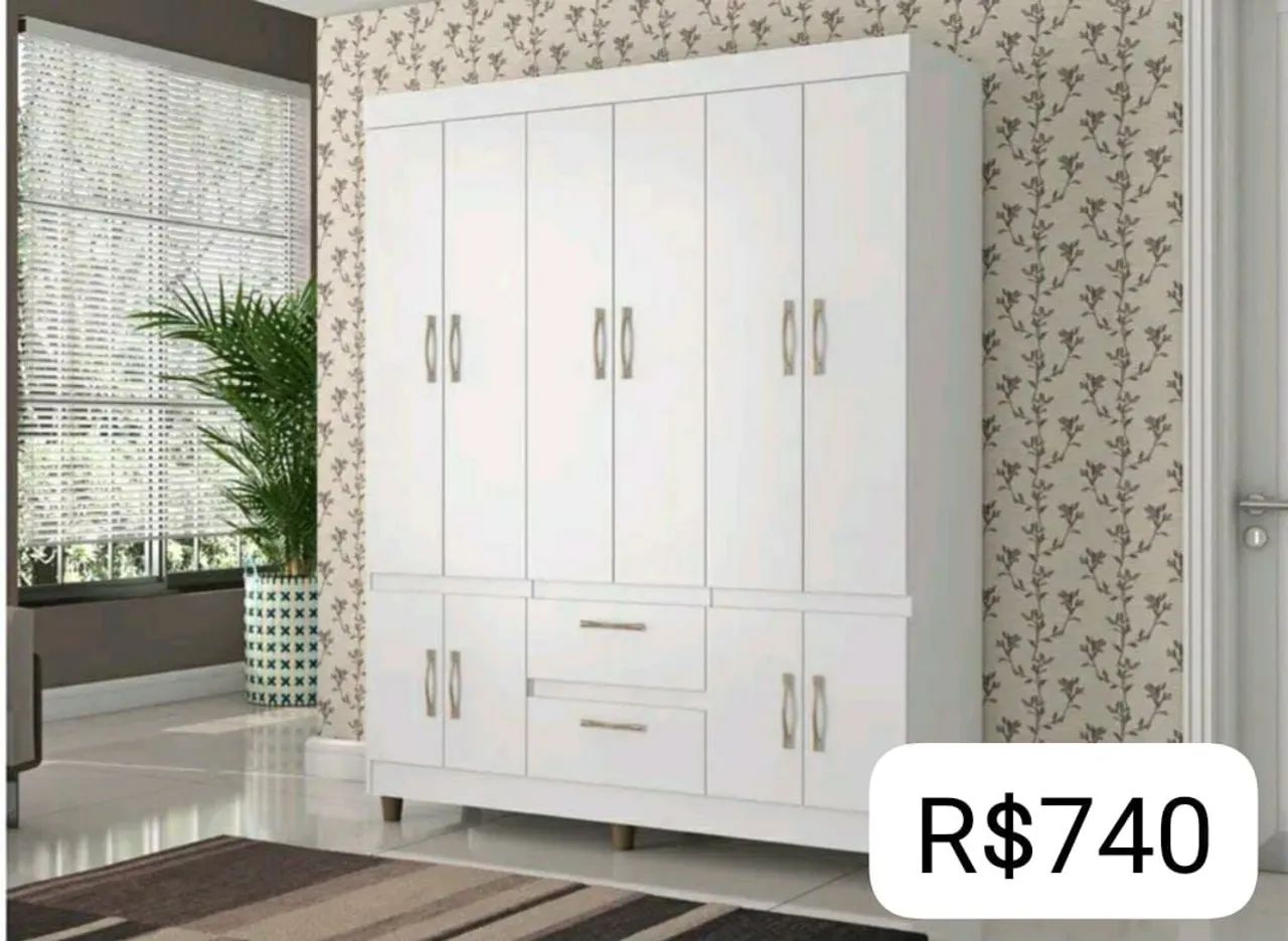 Guarda roupa novo desmontado 