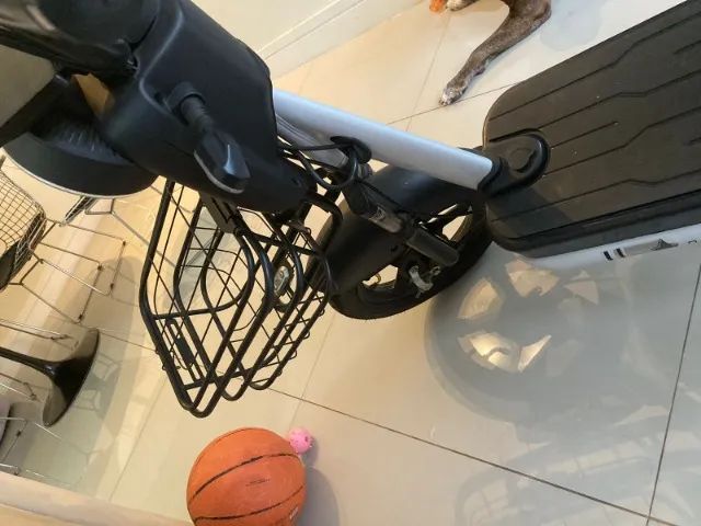Bicicleta Bike Elétrica Scooter Cesto Não Precisa Cnh 350w - Foto 3