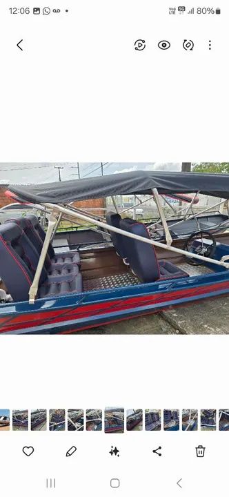 canoa varios modelos de voadeira e bote em aluminio. - Foto 3