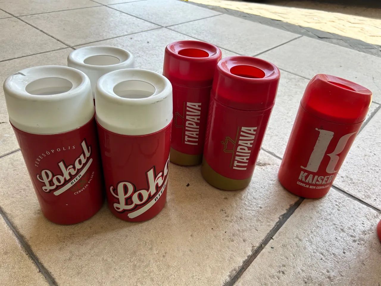 Porta Copos Cerveja 600ml - Kit 6 Peças