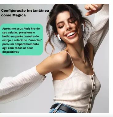 Fone Bluetooth Novo Compatível iPhone - Foto 6