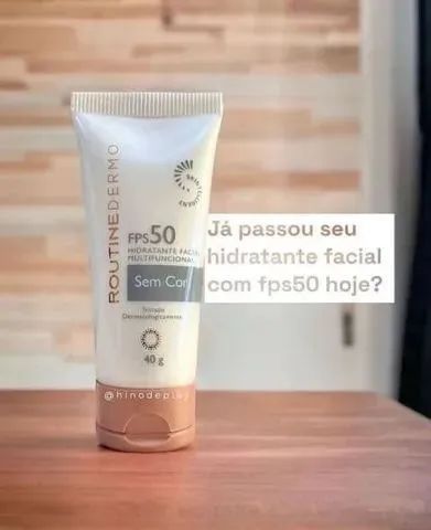 Hidratante Multifuncional FPS 50 Routine Dermo - Proteção e Hidratação em Um Só Produto