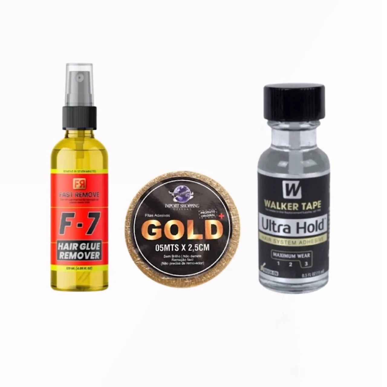 Prótese capilar kit 