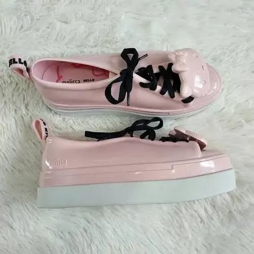 Tênis Melissa Hello Kitty Rosa tamanho 36 - Foto 3