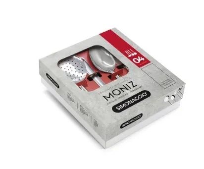 Conjunto utensílios 4 peças. Jogo com 4 utensílios completo.