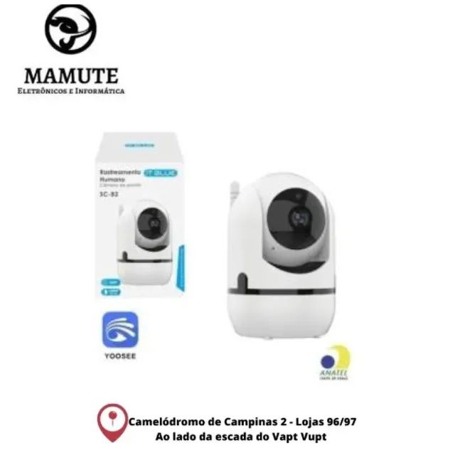 Câmera De Segurança Com Rastreamento Humano Sc-b2