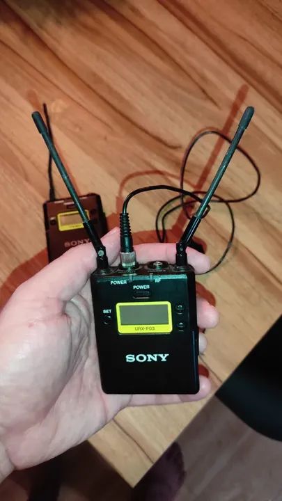 Microfone Lapela Sony Sem Fio - BLACK FRIDAY de 2500 POR 2000! - Foto 2